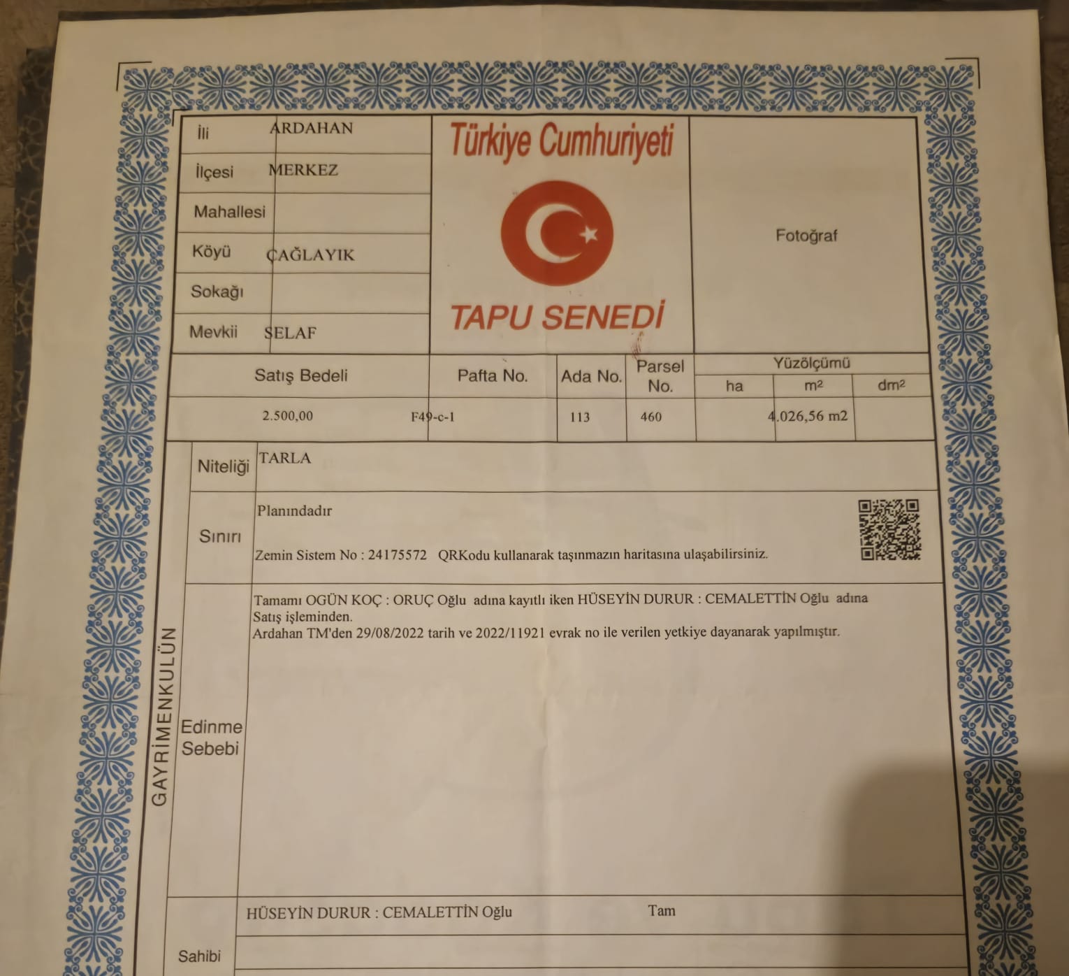 İlan Fotoğrafı
